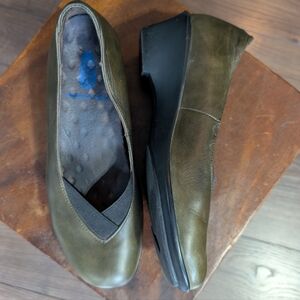 Wolky Leather Slip-on Shoes